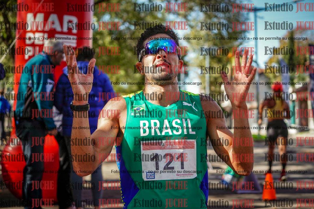 Fotos de los 20.000 m de marcha atlética de mujeres y varones