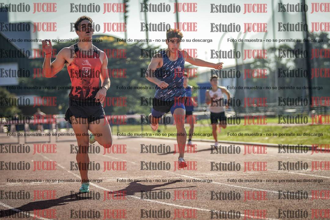 Fotos de los 400 m con vallas de varones