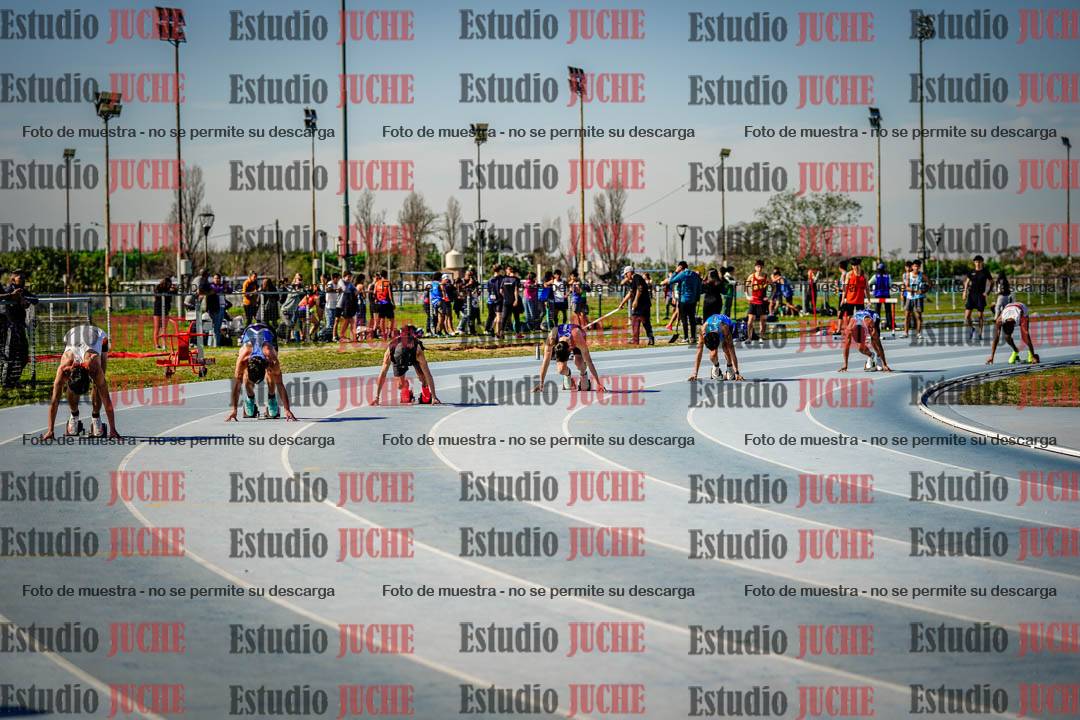 Fotos de los 200 m de varones