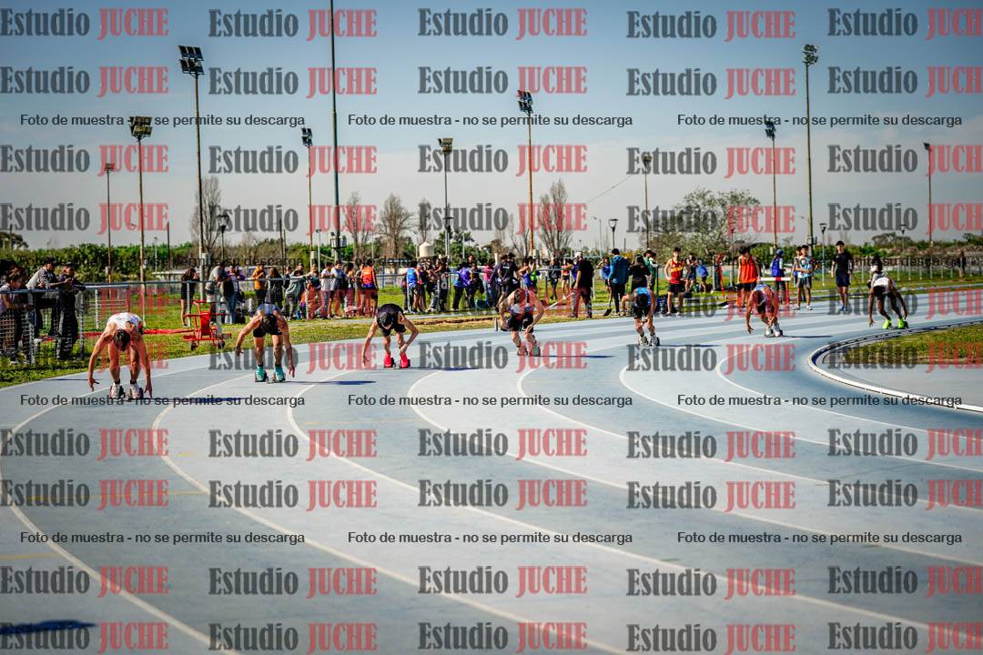 Fotos de los 200 m de varones