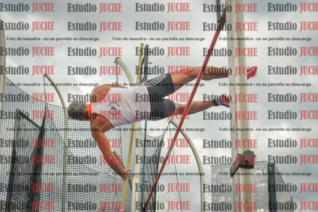 Fotos del salto con garrocha de mujeres y varones