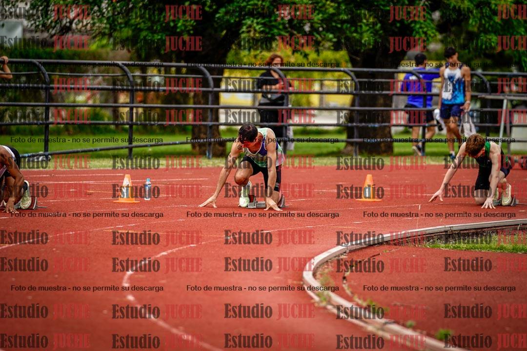 Fotos de los 200 m llanos de varones