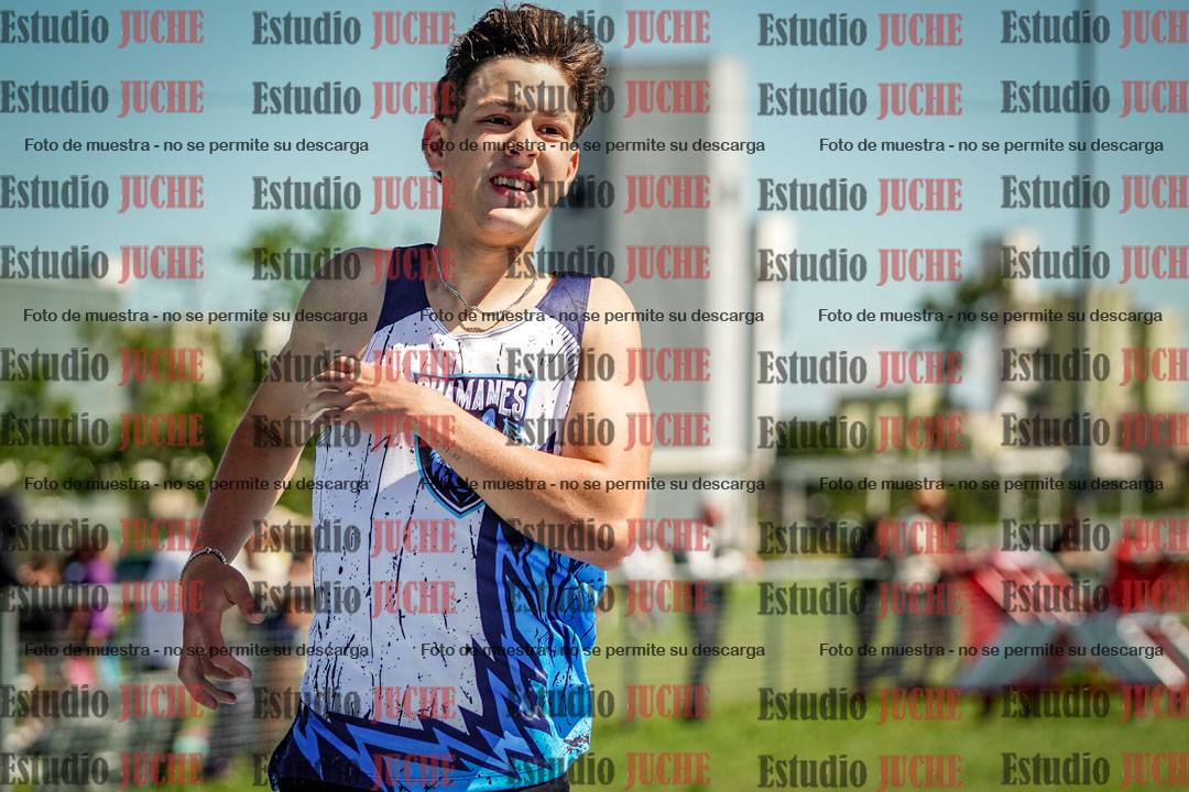 Fotos de los 200 m llanos de varones