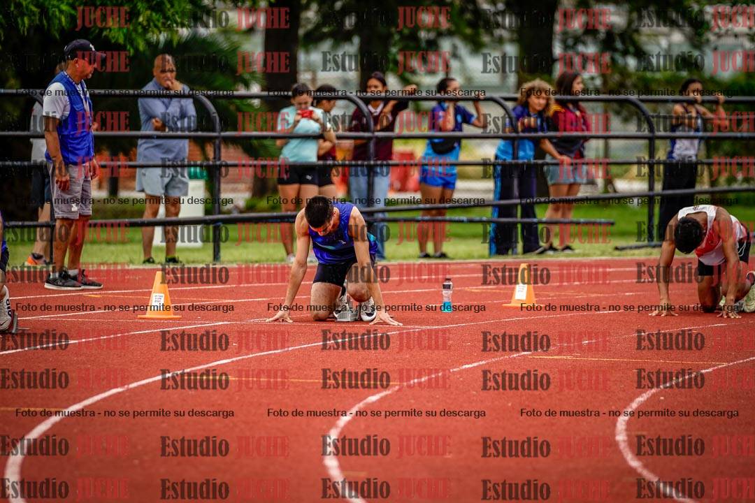 Fotos de los 200 m llanos de varones