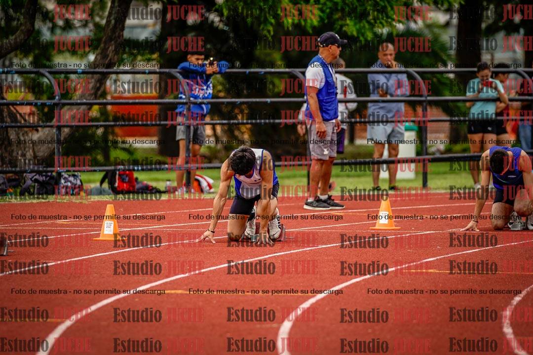 Fotos de los 200 m llanos de varones