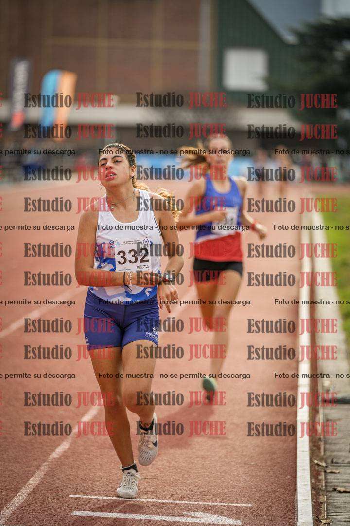 Fotos de los 1500 m de mujeres