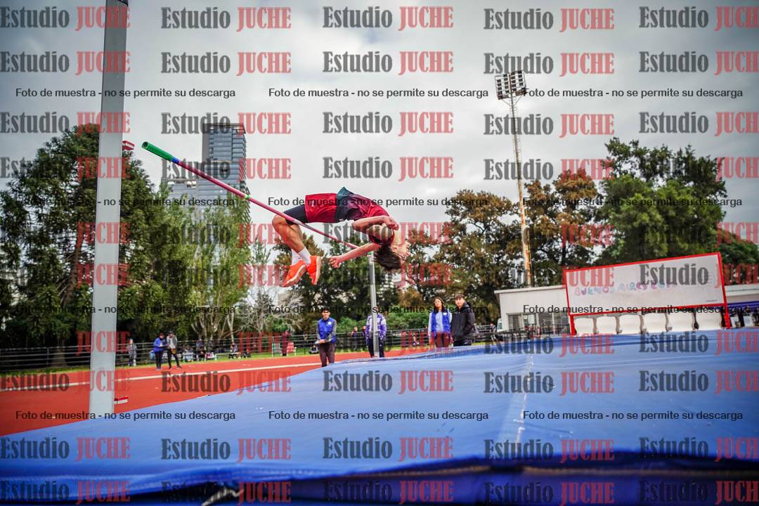 Fotos del salto en alto de varones