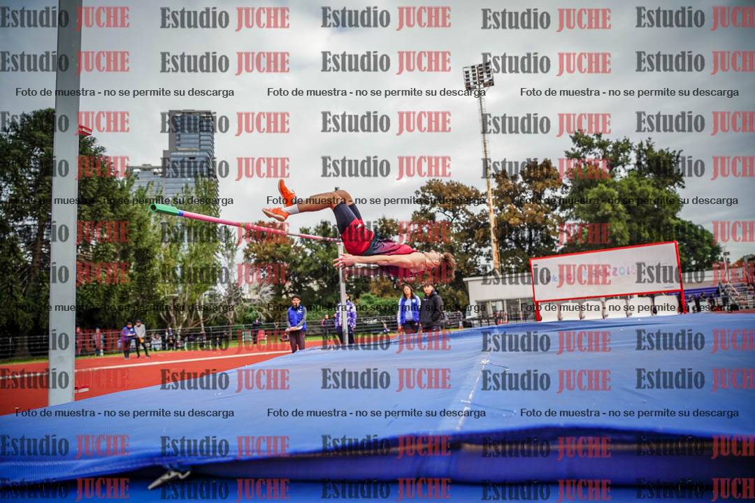 Fotos del salto en alto de varones