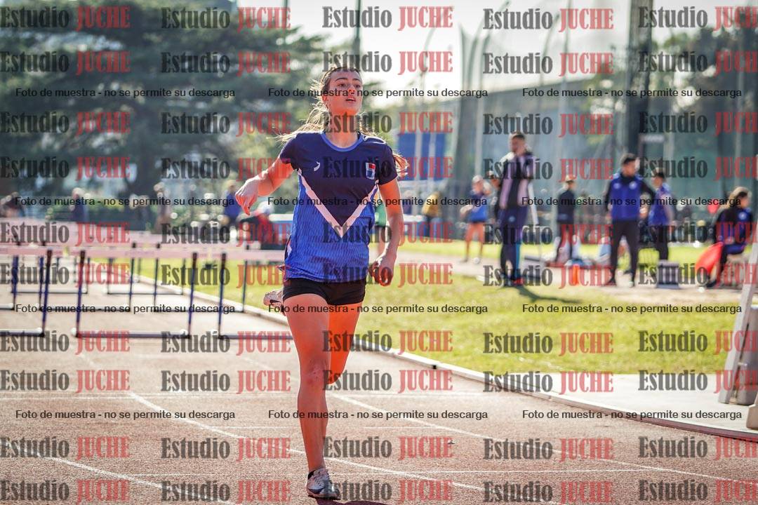 Fotos de los 100 m con vallas de mujeres