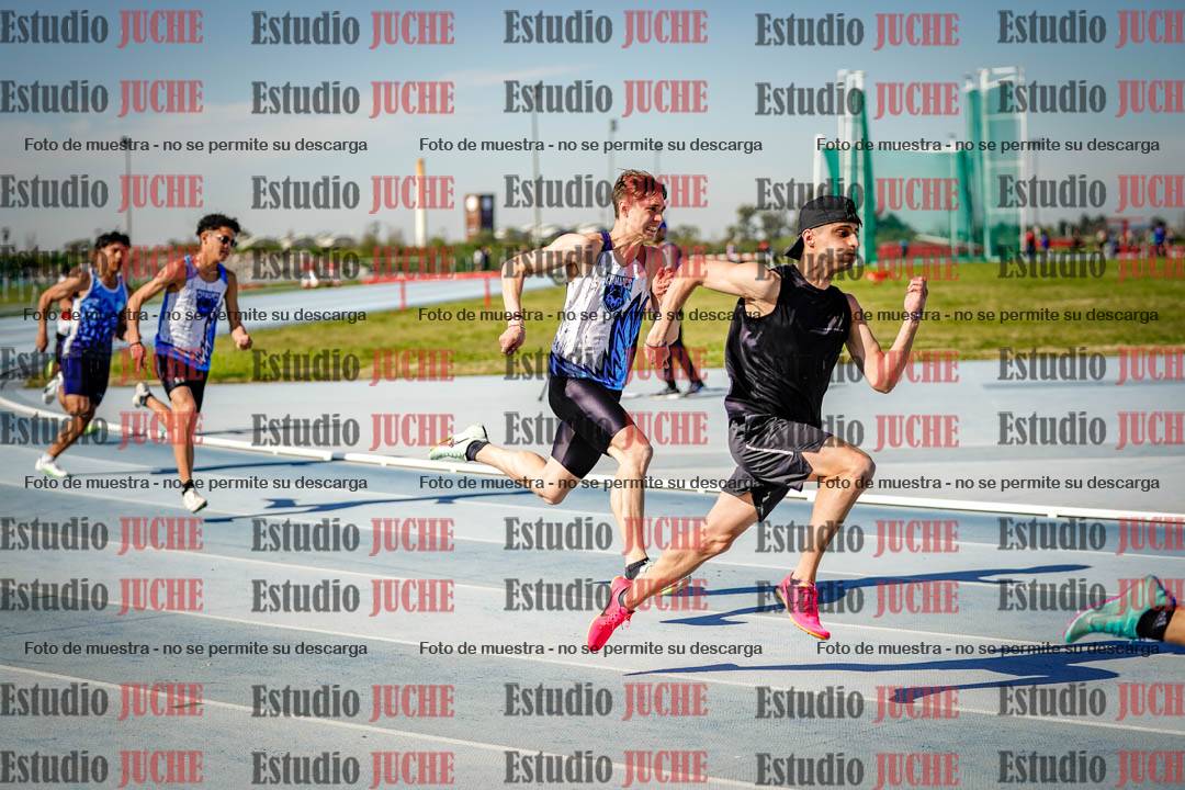Fotos de los 200 m de varones