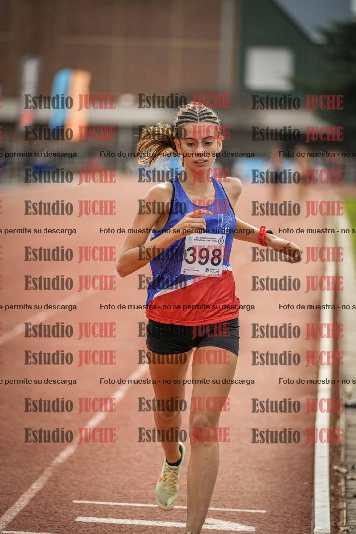 Fotos de los 1500 m de mujeres