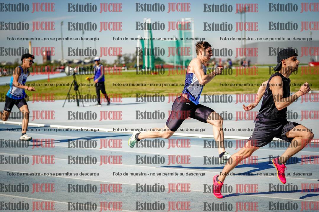 Fotos de los 200 m de varones