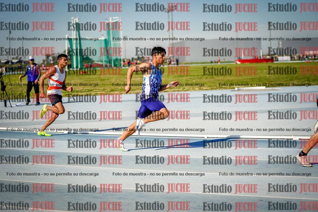 Fotos de los 200 m de varones