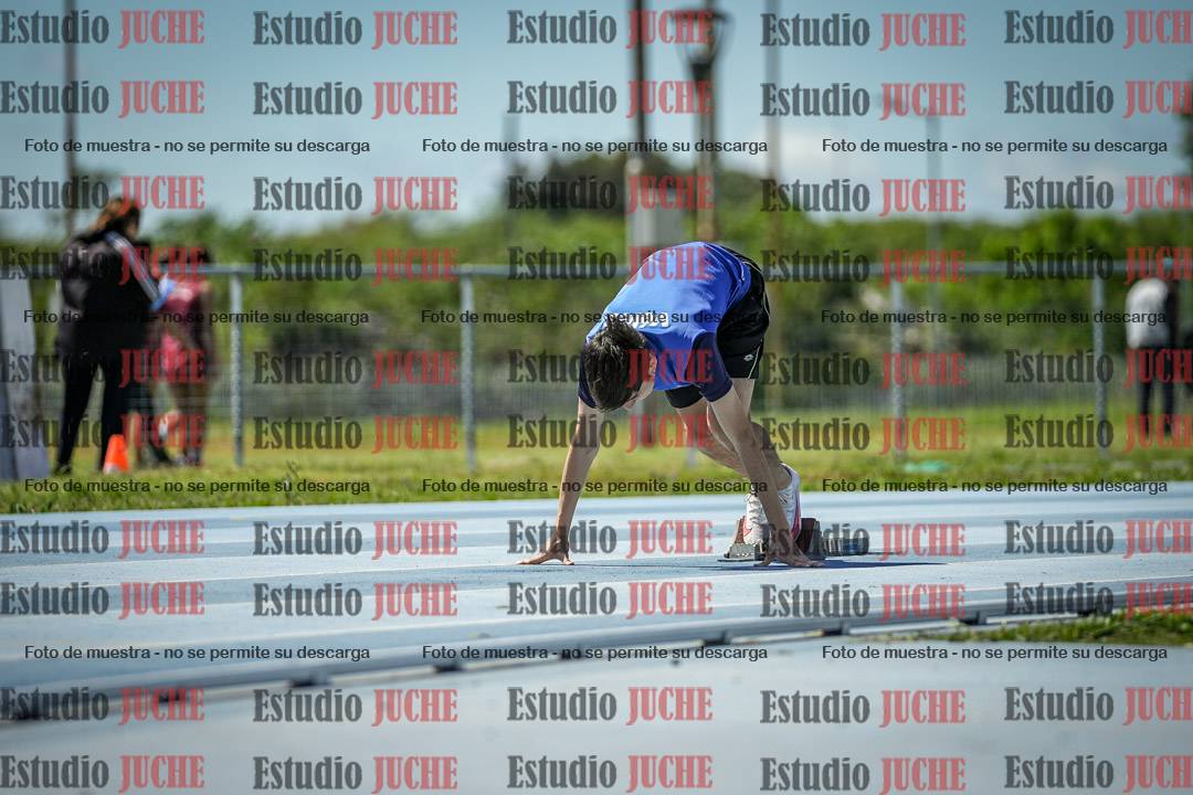 Fotos de los 200 m llanos de varones