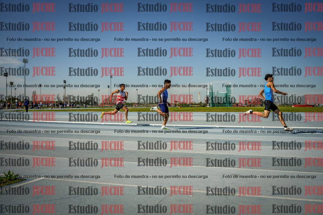 Fotos de los 200 m de varones