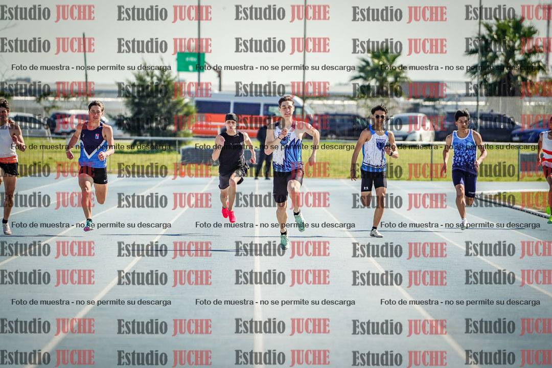 Fotos de los 200 m de varones