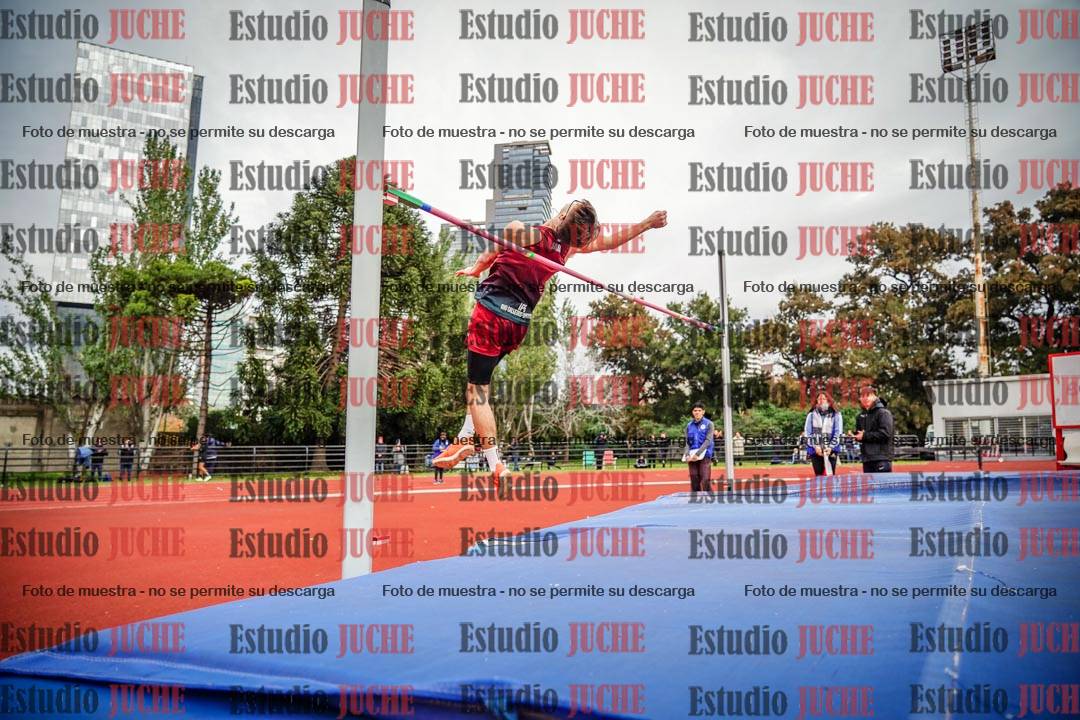 Fotos del salto en alto de varones