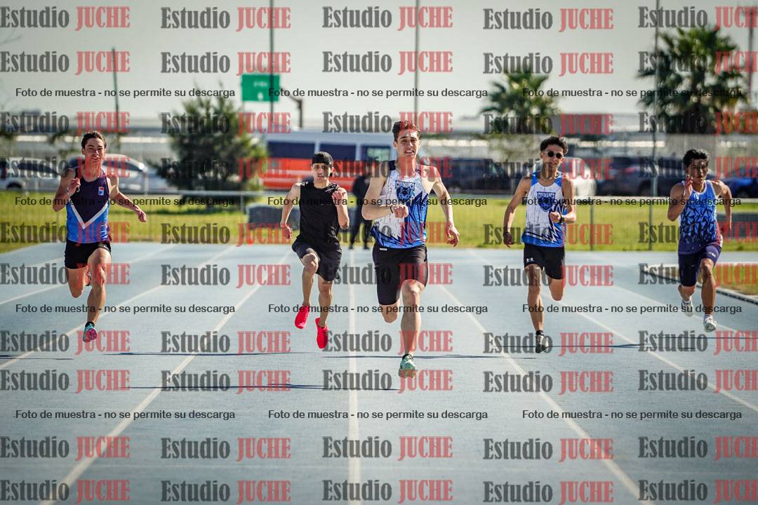Fotos de los 200 m de varones