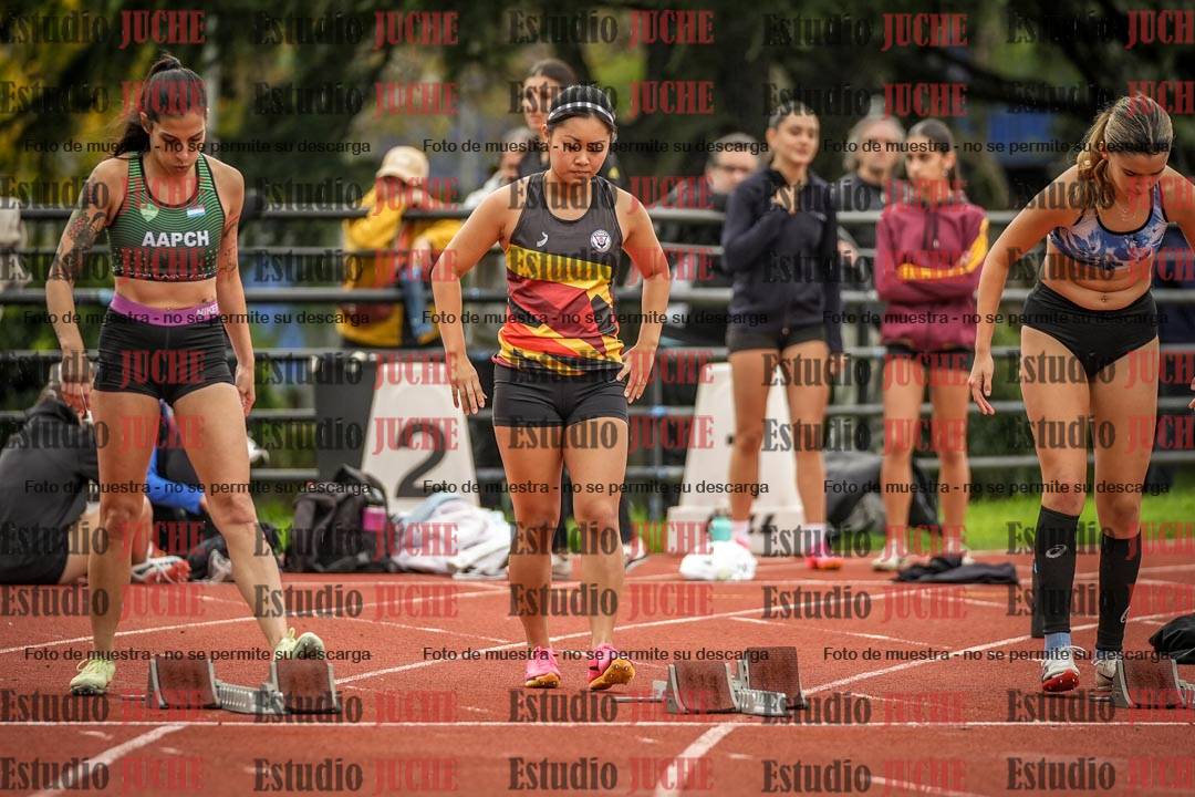 Fotos de los 100 m llanos de mujeres