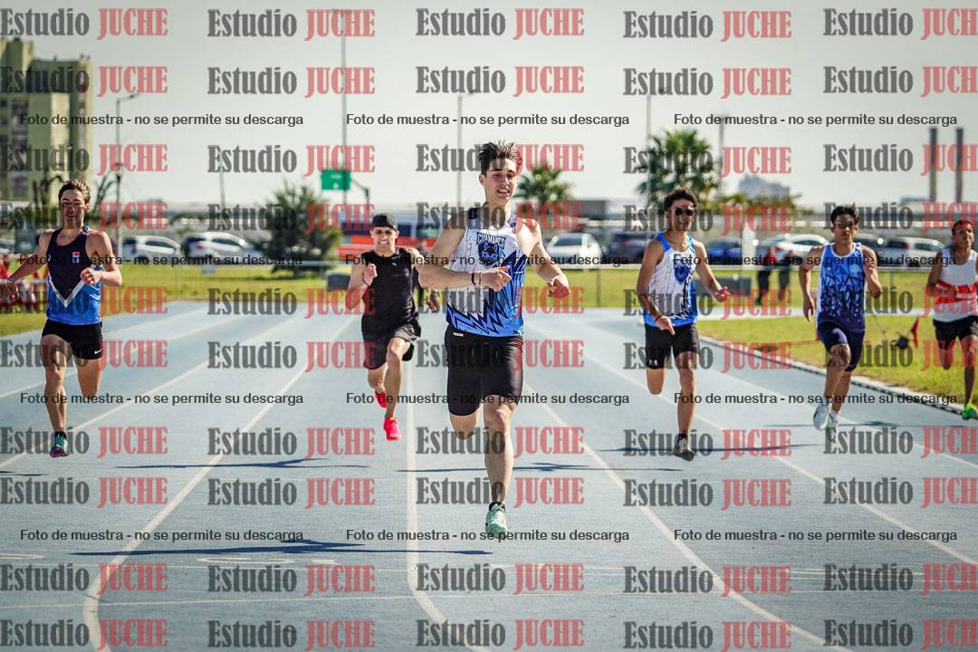 Fotos de los 200 m de varones