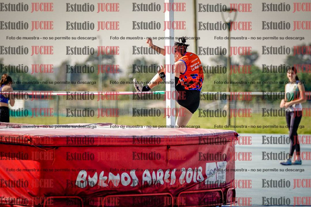 Fotos del salto en alto de mujeres - heptatlón 2