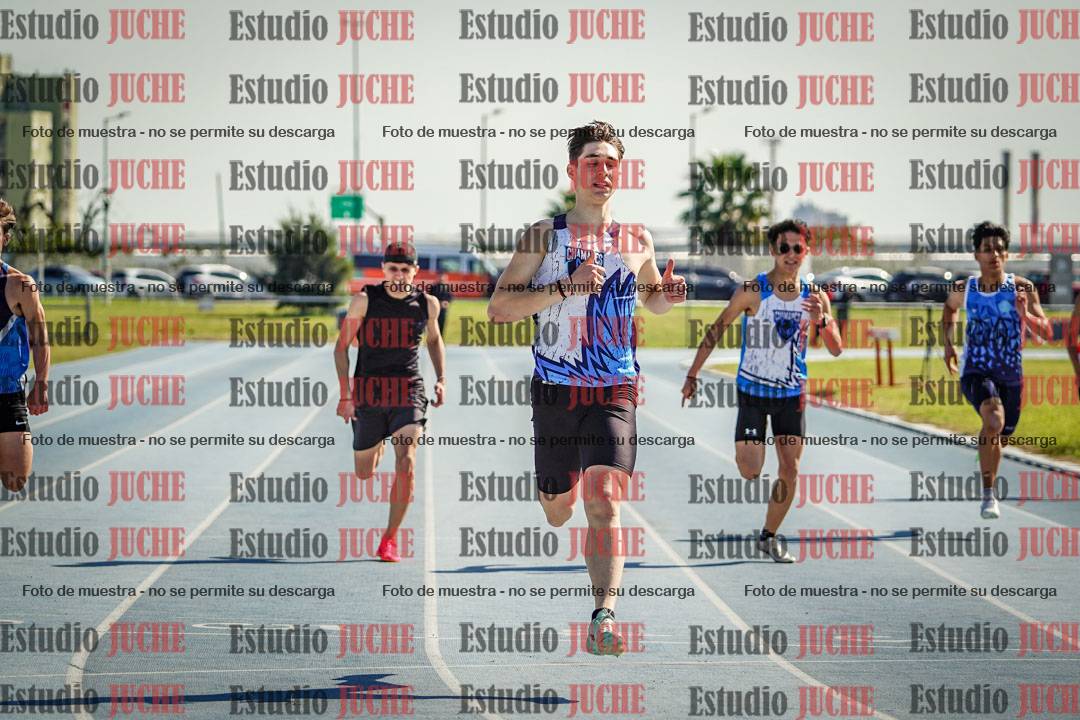 Fotos de los 200 m de varones