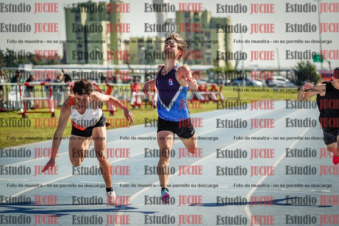 Fotos de los 200 m de varones