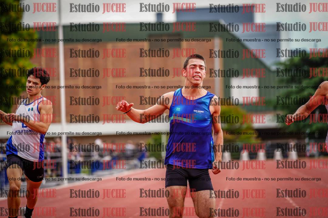 Fotos de los 200 m llanos de varones