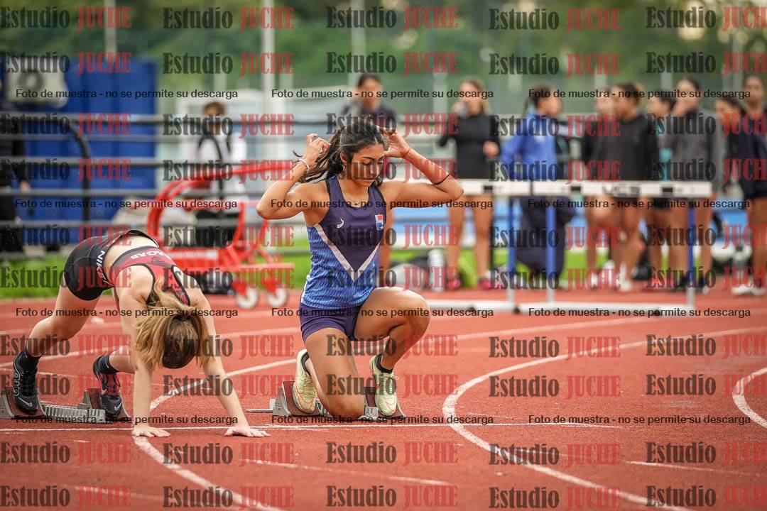 Fotos de los 100 m llanos de mujeres