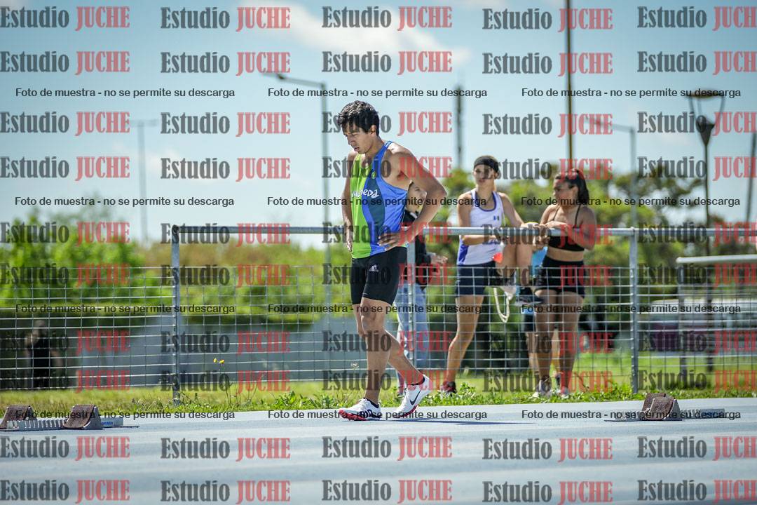 Fotos de los 200 m llanos de varones