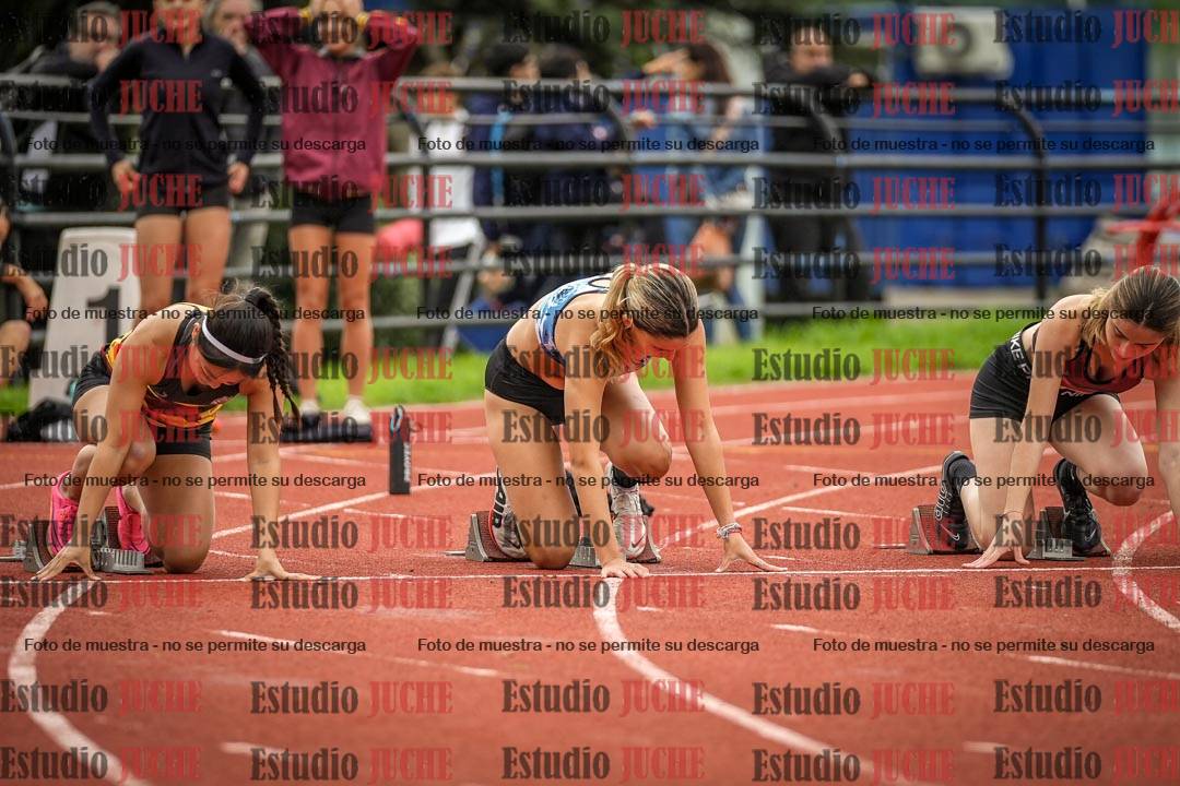 Fotos de los 100 m llanos de mujeres