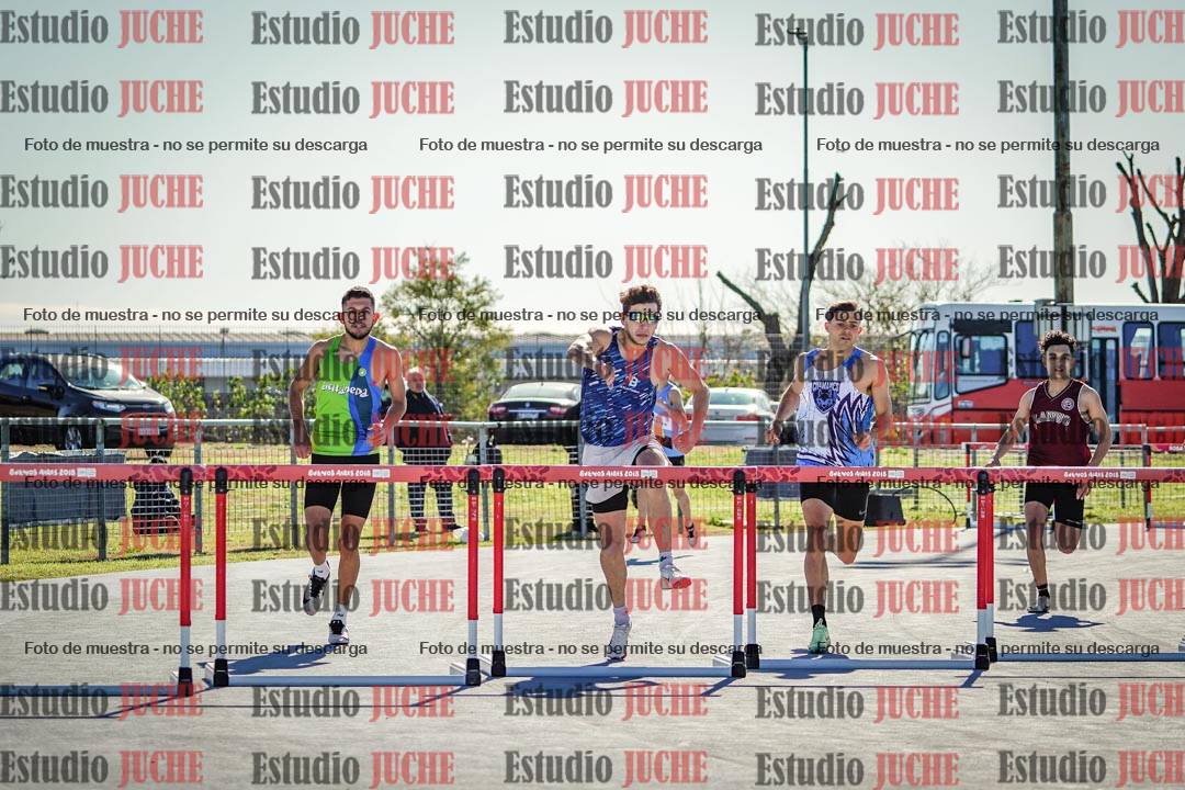 Fotos de los 400 m con vallas de varones