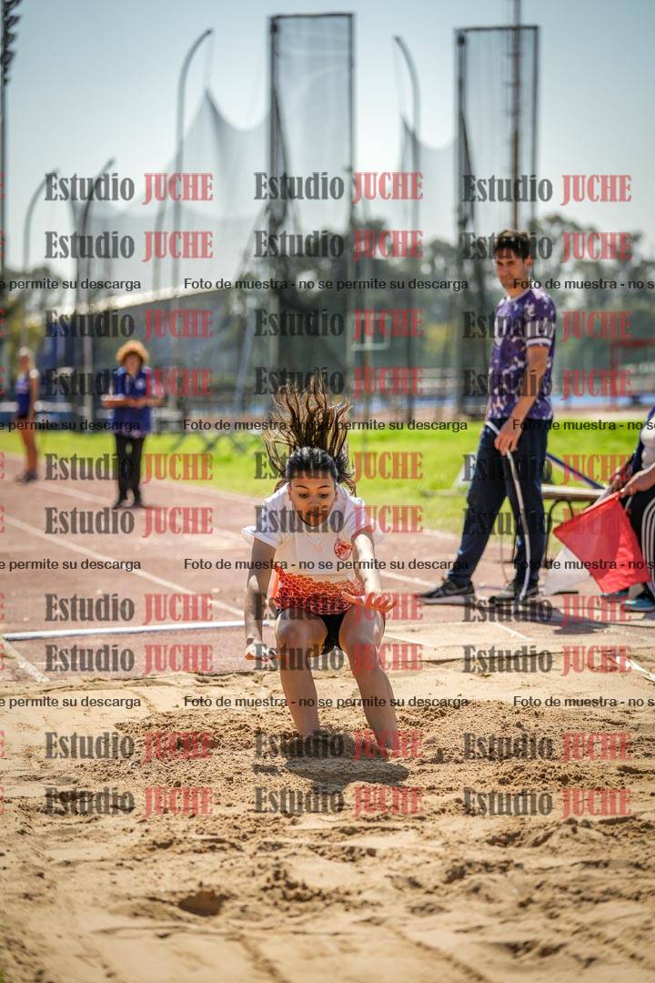 Fotos del salto en largo de mujeres - ambas categorías