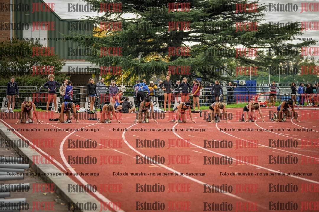 Fotos de los 100 m llanos de mujeres