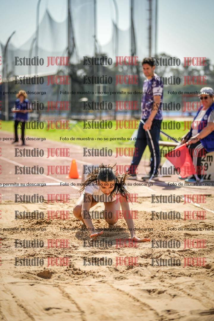 Fotos del salto en largo de mujeres - ambas categorías