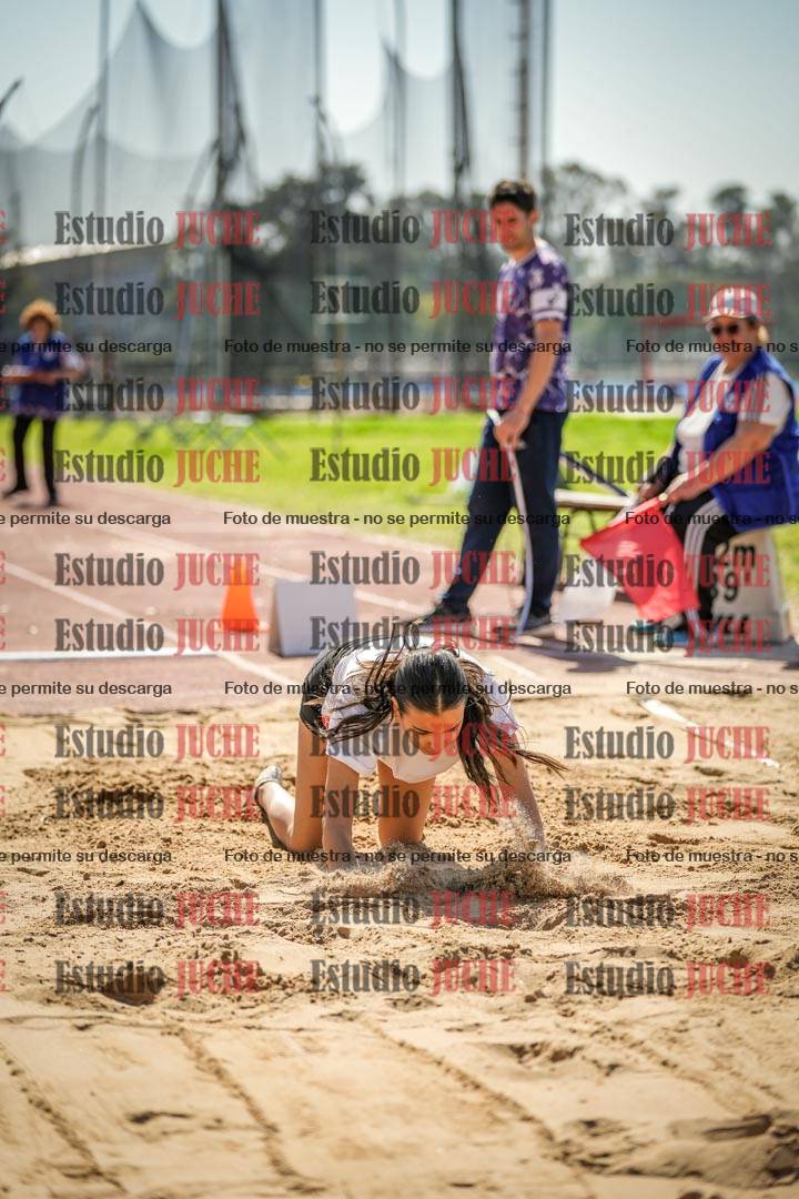 Fotos del salto en largo de mujeres - ambas categorías
