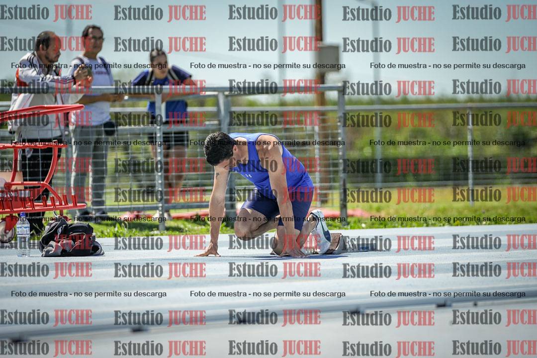 Fotos de los 200 m llanos de varones
