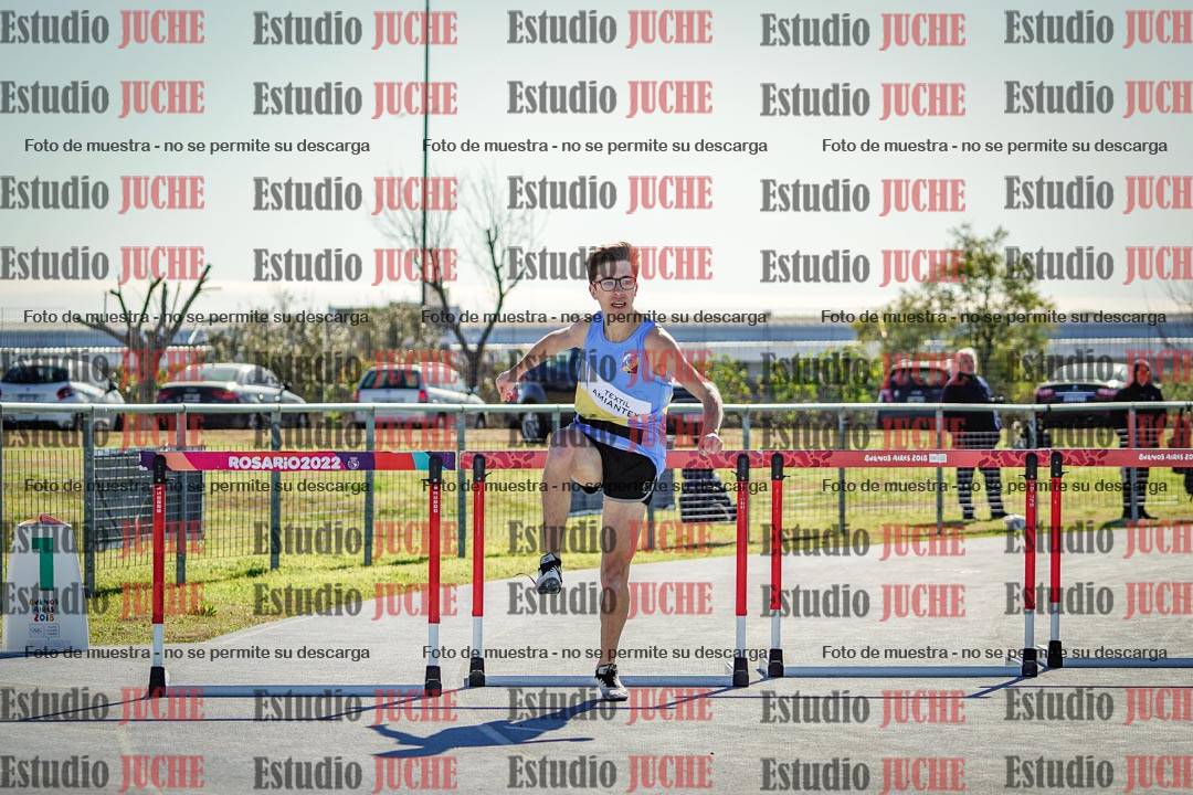 Fotos de los 400 m con vallas de varones