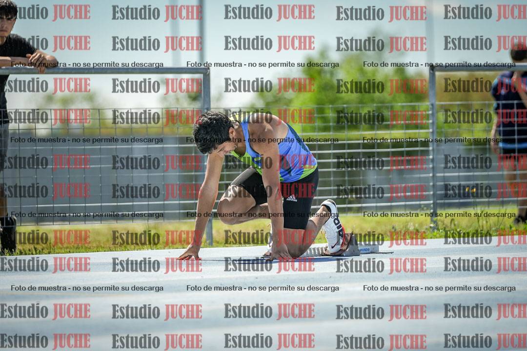 Fotos de los 200 m llanos de varones