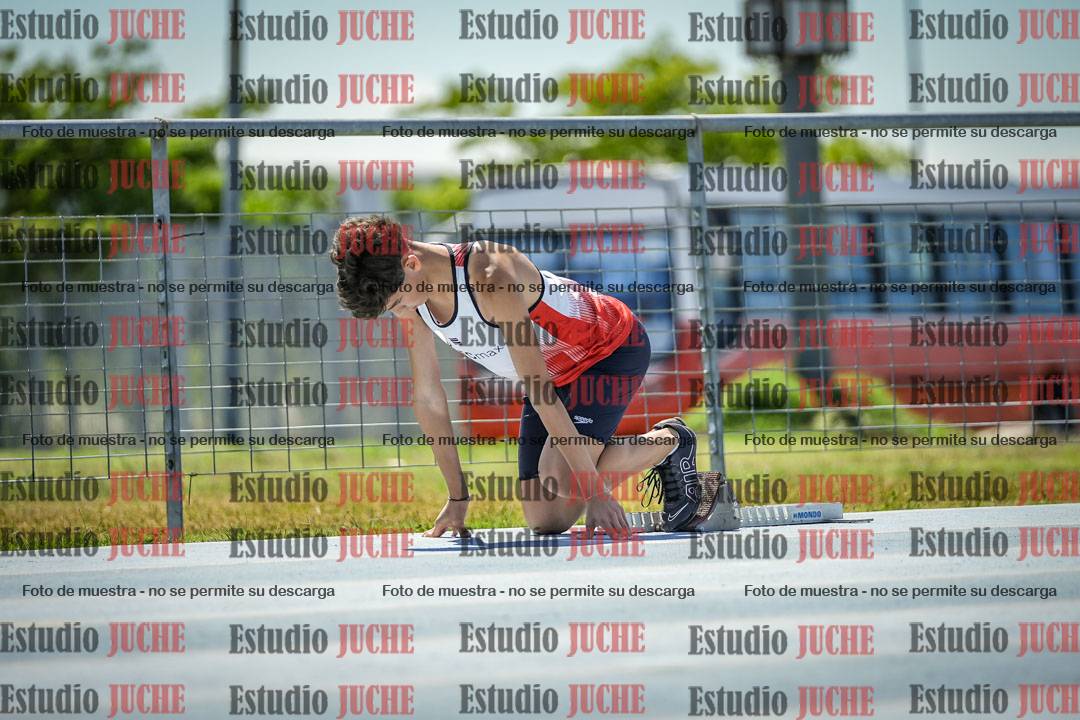Fotos de los 200 m llanos de varones