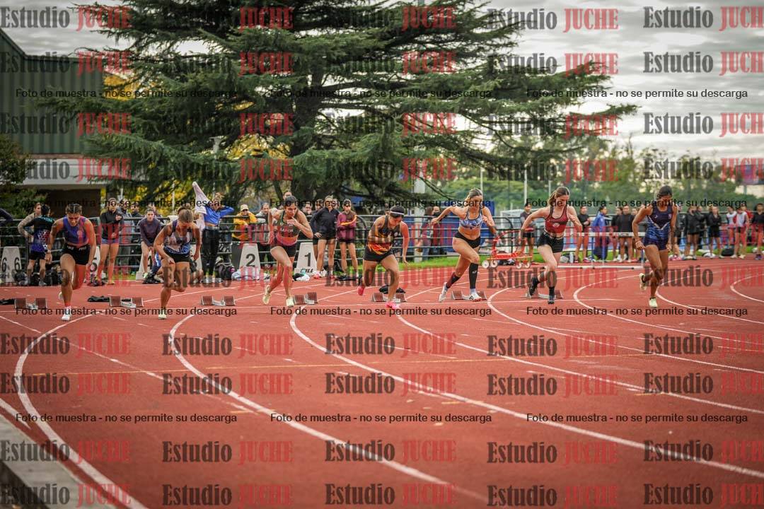 Fotos de los 100 m llanos de mujeres