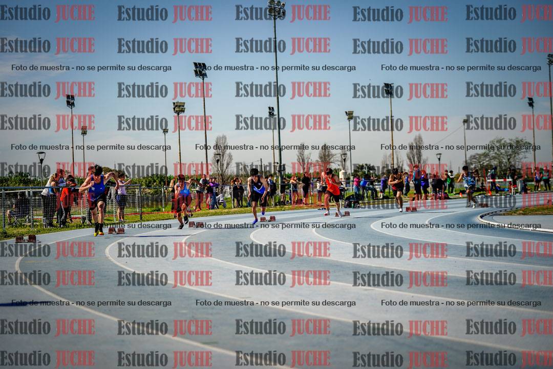 Fotos de los 200 m de varones