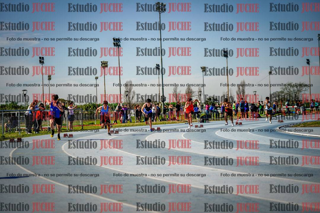Fotos de los 200 m de varones