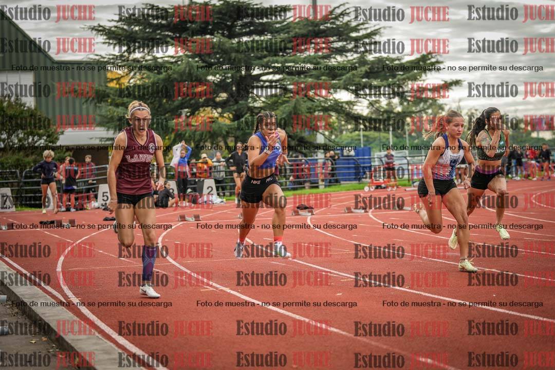 Fotos de los 100 m llanos de mujeres