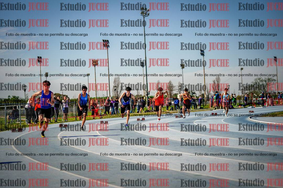 Fotos de los 200 m de varones