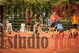 Fotos de los 100 m llanos de varones