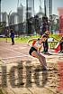 Fotos del salto en largo de mujeres - ambas categorías