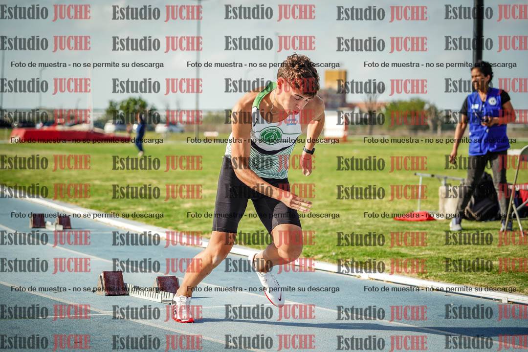Fotos de los 400 m llanos de varones