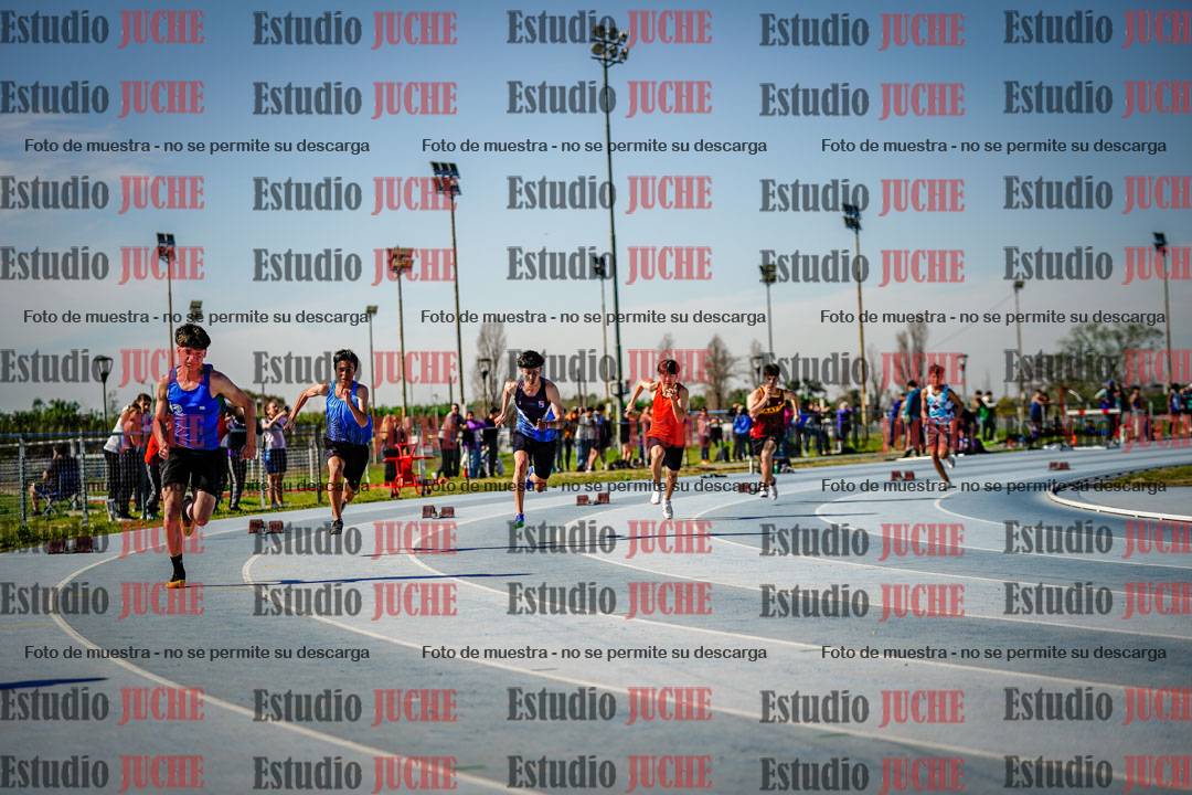 Fotos de los 200 m de varones