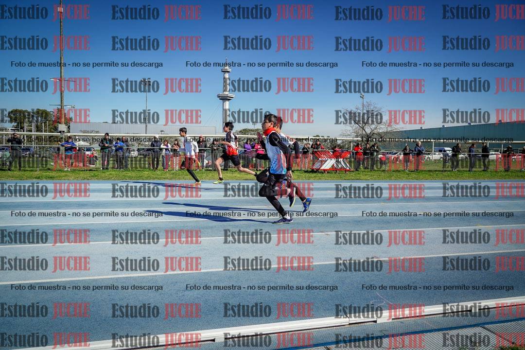 Fotos de los 80 m llanos de varones - U14